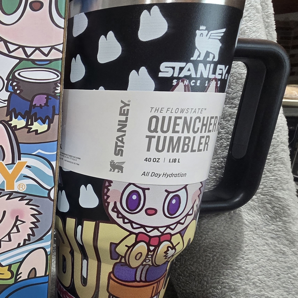 Stanley Quencher Tumbler with Colorful Design